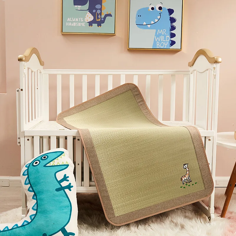 

Moonlight Summer Natural Carex Stipata tong xi Non-slip Belt Pillow Cool and Refreshing Comfortable Two-Piece Set Single Person