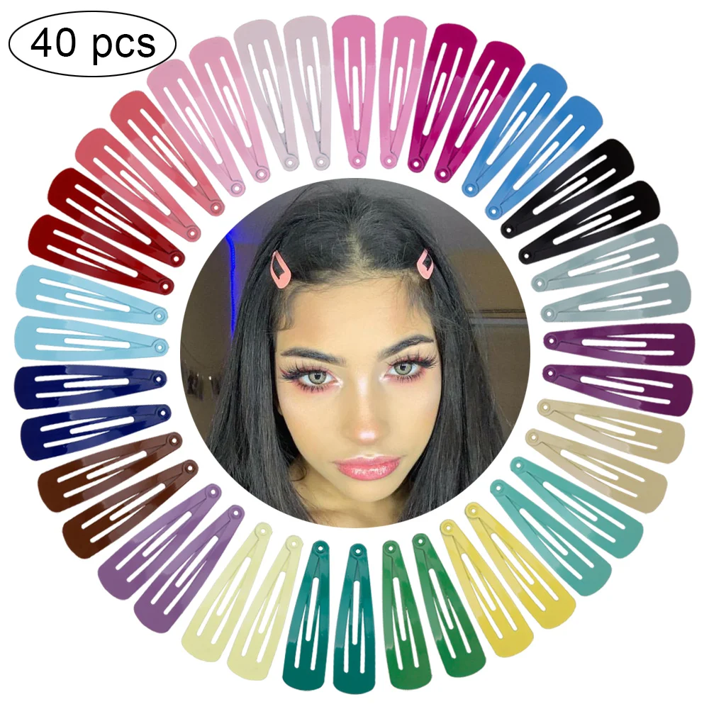 20/40pcs 5cm Hairpins Hair Clips Women Accessories Hair Barrettes Clip