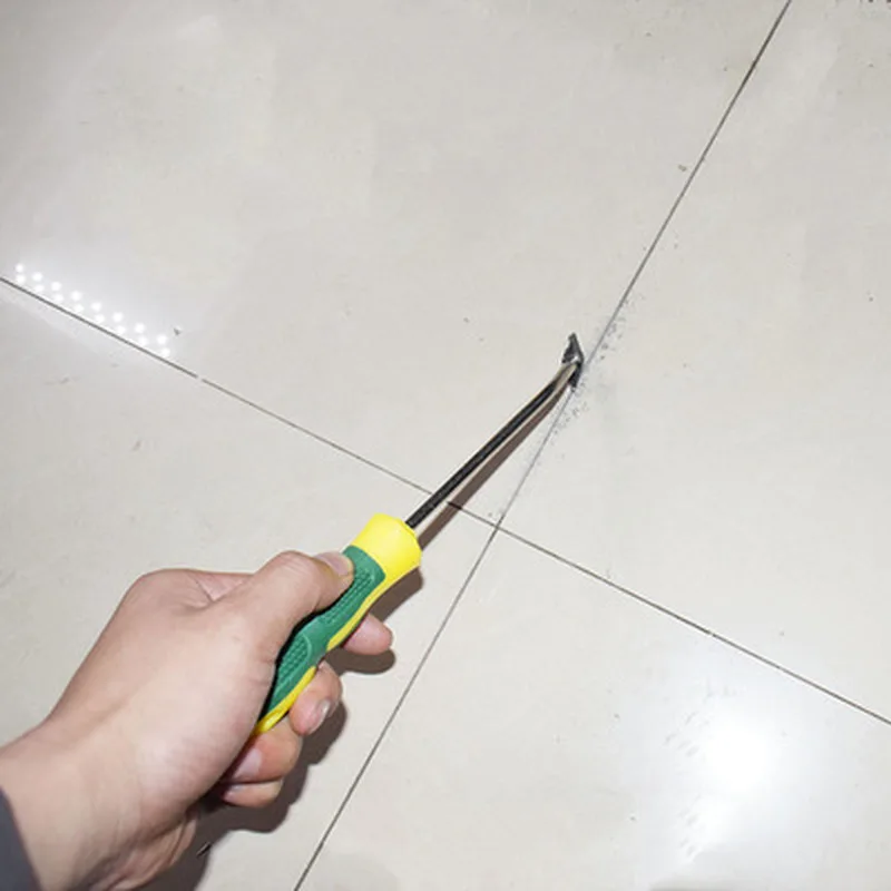 Professional Ceramic tile grout remover Tungsten Steel Tile Gap cleaner Drill Bit for Floor Wall seam Cement Cleaning hand Tools tile grout repair stick