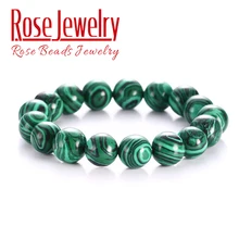 Higth Quality Fashion Green Malachite Men Bracelets&Bangle for Women Crystal Charm Bracelet Buddhist beads Birthday Gift Higth Quality Fashion Green Malachite Men Bracelets&Bangle for Women Crystal Charm Bracelet Buddhist beads Birthday Gift