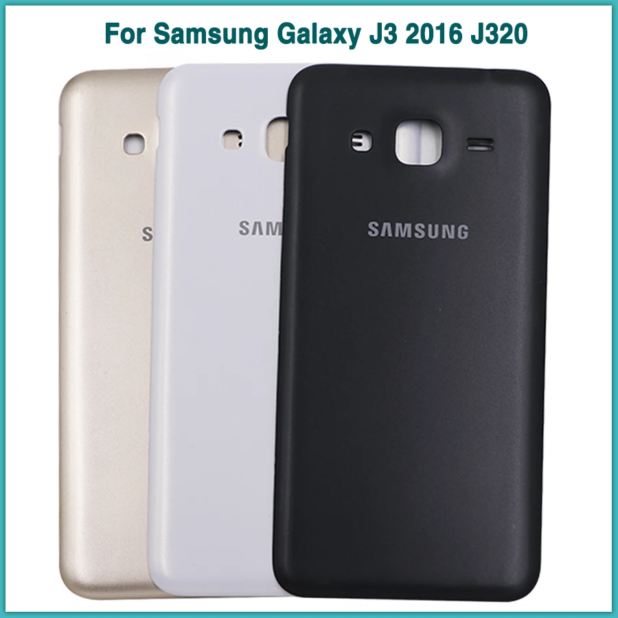 

New J320 Rear Housing case For Samsung Galaxy J3 2016 J320 J320F J320FD Battery Cover Door Rear Back Cover