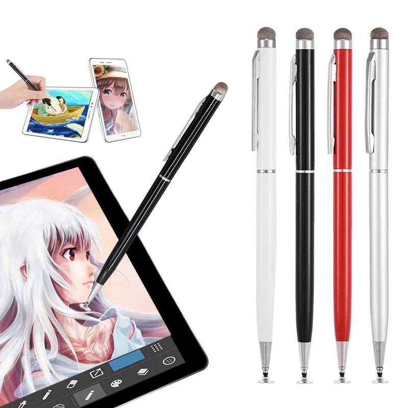 Купить ANMONE 2 In 1 Universal Stylus Pen Android Tablet Drawing Smart For Xiaomi Note Samsung Galaxy Screen Touch  Компьютеры и офис | Tablet Touch Pens (1005002314782865)