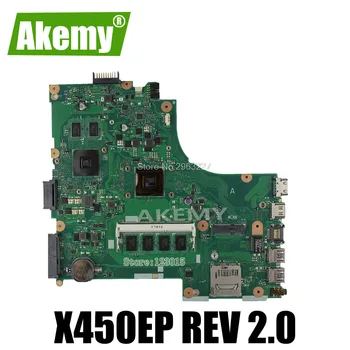 

Original Motherboard For Asus X450EP X452E Laptop Motherboard REV:2.0 Main board 100% Tested & 90 Warranty days