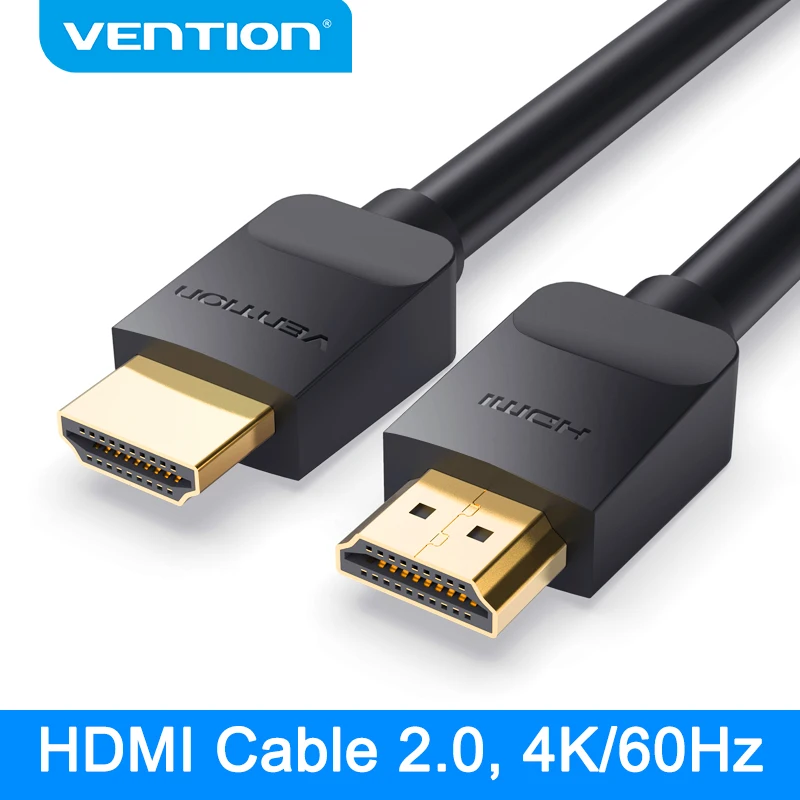 Кабель Vention HDMI 2 0 в кабель 4K 3D для HD ТВ ЖК ноутбука PS3 проектора компьютерный 75 м 1 5 3