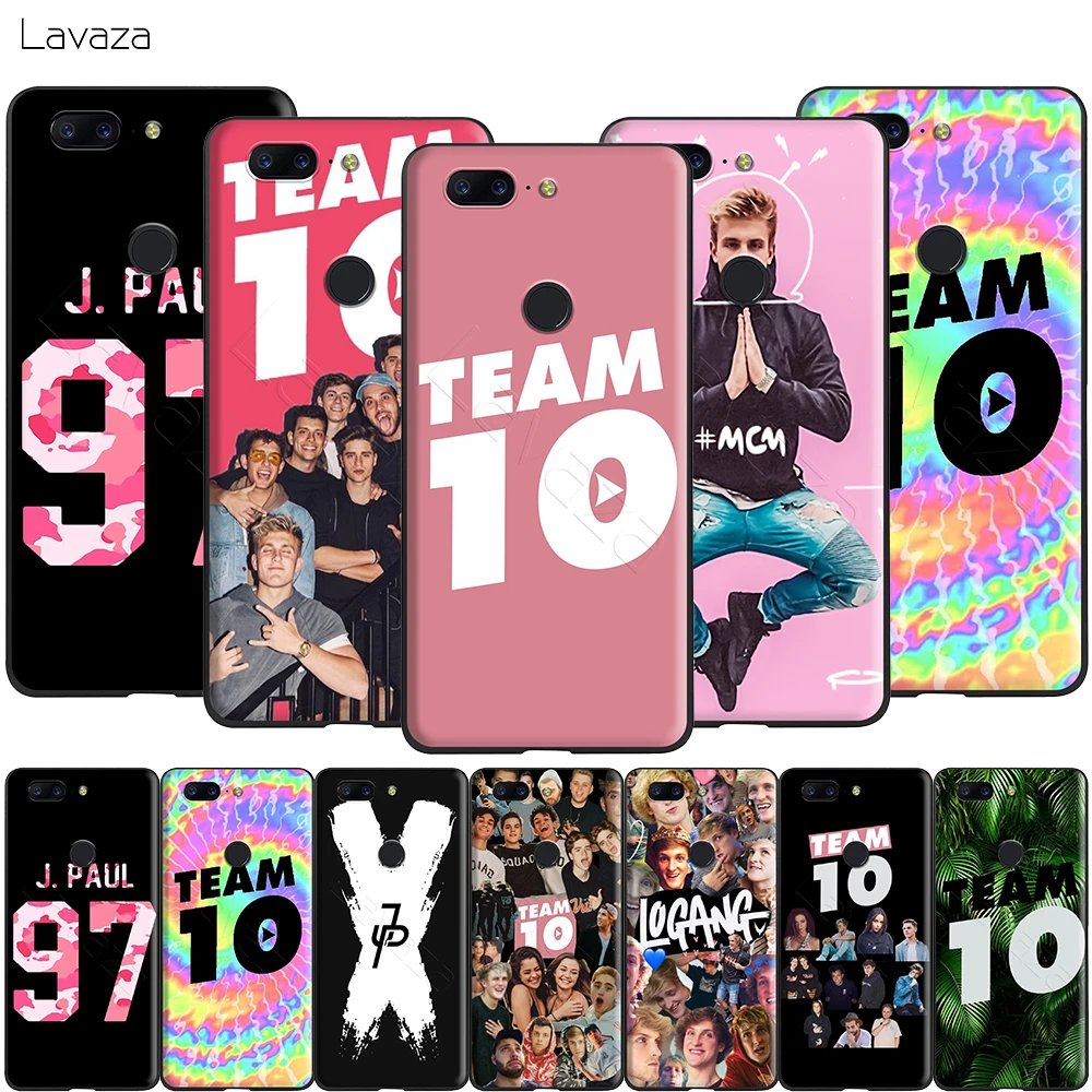 Силиконовый чехол Lavaza Jake Paul Team 10 JP для Oneplus 7 Pro 6 6t 5 5t | Мобильные телефоны и