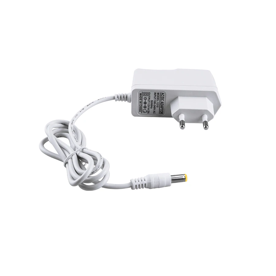 110 V-240 V-12 V AC DC Мощность адаптер Зарядное устройство 2A 24 Вт Питание Светодиодные ленты трансформаторы светодиодный драйвер разъема стандарта ЕС и США