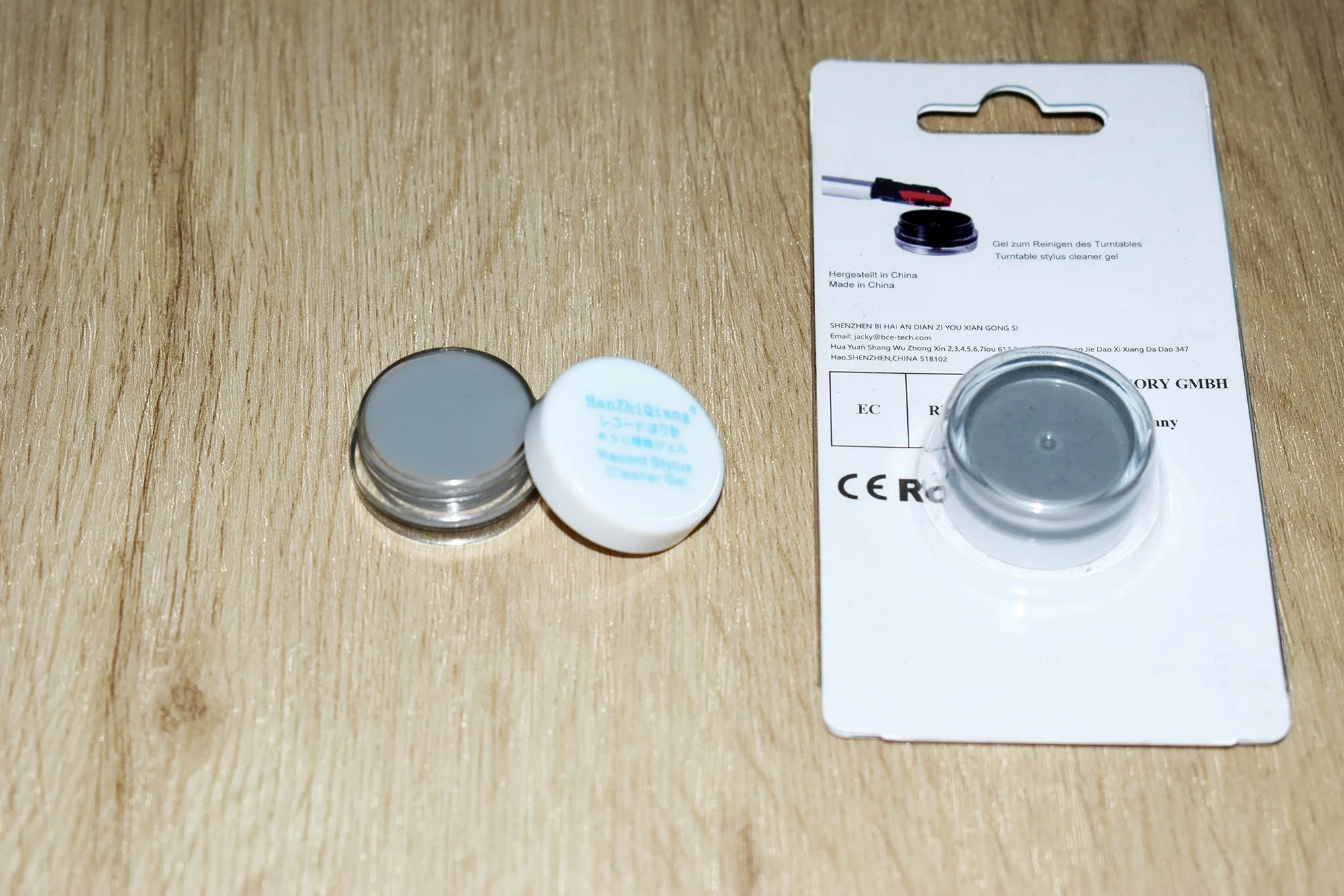 Professional Anti-Static Turntable Stylus Cleaner Diamond Needle Cleaning Gel Turntable Dust Buster Vinyl Needle Cleaner