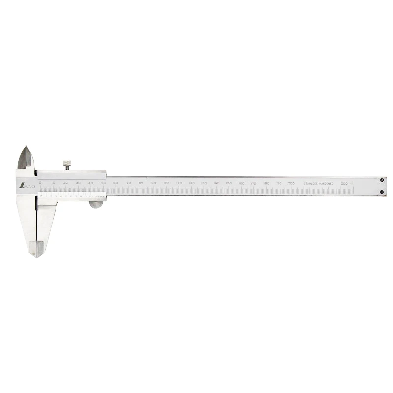 SHINWA Penguin Vernier Caliper Stainless Steel Depth Gap Measuring Tool 0150mm/200mm/300mm 0