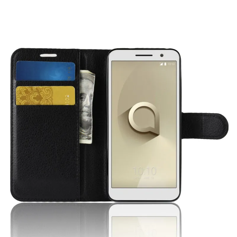 Alcatel 1 Case Flip 5.0 Luxury Wallet PU Leather Phone Case For Alcatel 1 5033D 5033 5033A 5033Y 5033X ALCATEL1 Case Back Cover