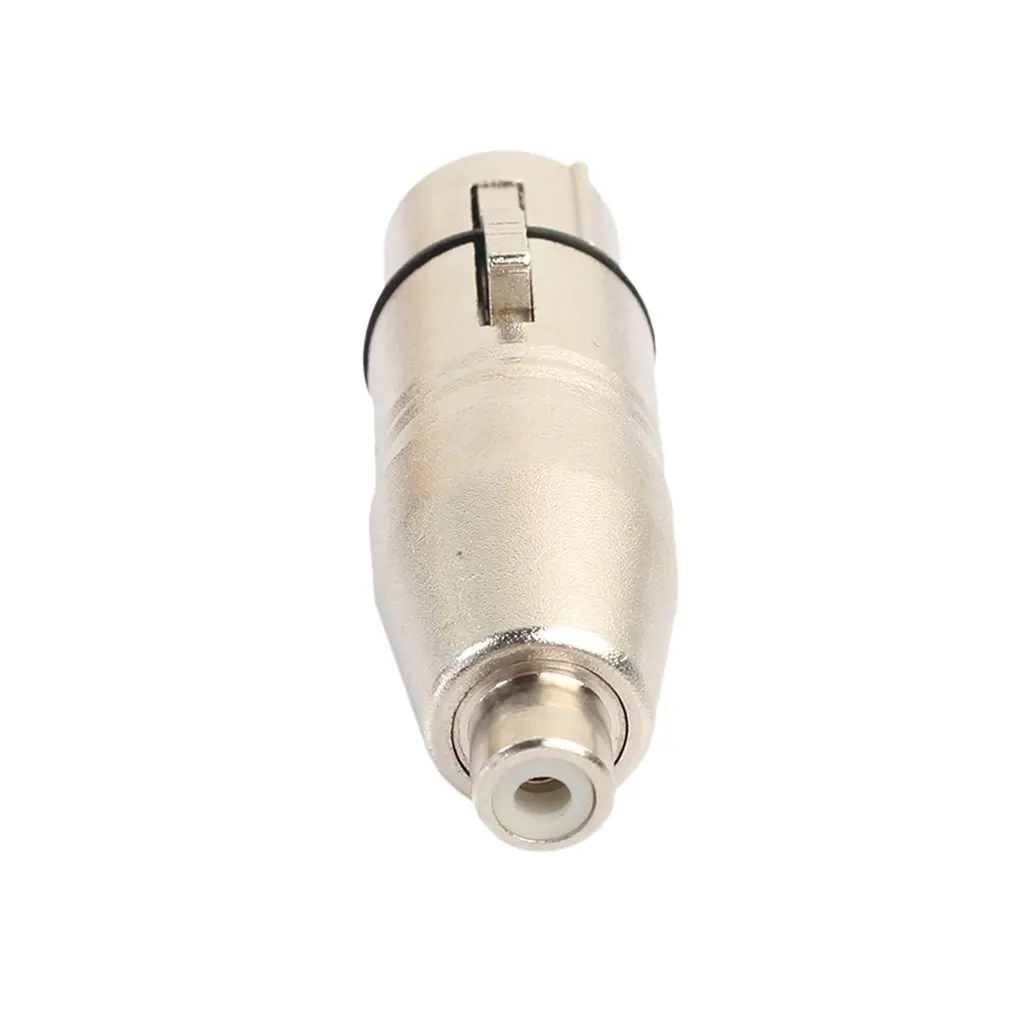 

XLR Female To RCA Female Audio Adapter Connector For Microphone Speaker RCA Female Plug Cable Materials Joint Conversion