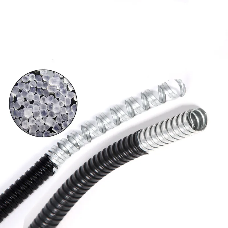 mangueira de metal revestida plastico tubo 03