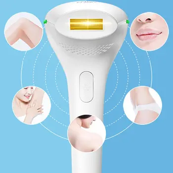 

Painless Hair Removal Instrument Full Body Automatic Laser Freezing Point Household Security Sensor Chip 5-Speed With Screen II
