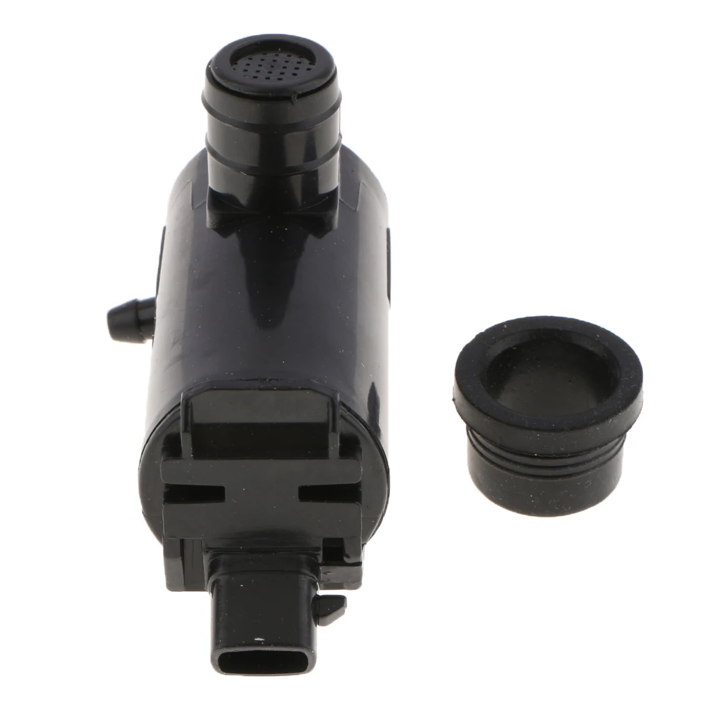 1 Set Windshield Wiper Washer Pump Replacement & Grommet For Hyundai Elantra Sonata Tiburon Kia Amanti Etc Repalce 98510-3B000 