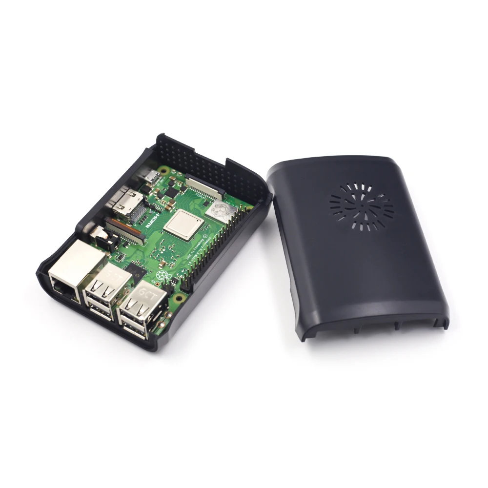 Raspberry PI 3B+ plus Модель B черный чехол корпус из АБС-пластика пластиковая коробка для Raspberry pi 2 и Raspberry PI 3B/B