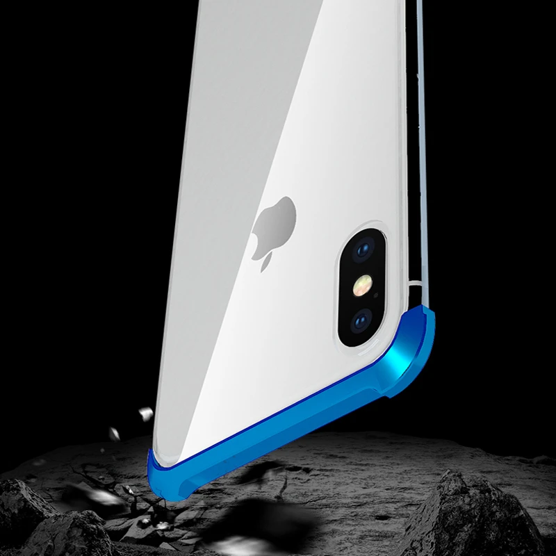 Роскошный Магнитный полный Чехол для iPhone XR XS Max X 8 7 Plus Магнитный Корпус два боковых стеклянных чехла на iPhoneXR чехол iPhone8 чехлы