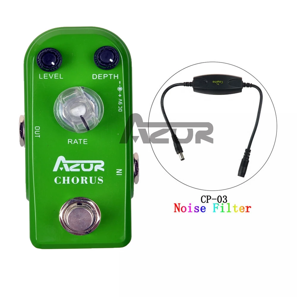 

AP-309 Chorus Mini Guitar Effect Pedal With Ture Bypass and Noise Filter Guitar Accessories Pedal Effects Chorus Guitar Parts