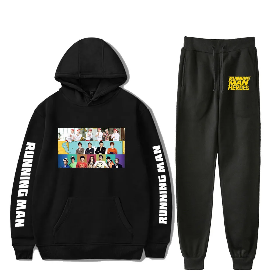 running man hoodie