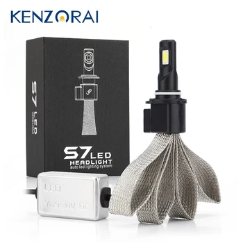 

2pcs car headlight bulb led H8 H9 H11 H1 H3 H4 H7 881 880 H27 9004 9007 9005 HB3 9006 HB4 H13 60W 6400LM Cooling Copper LED Bulb