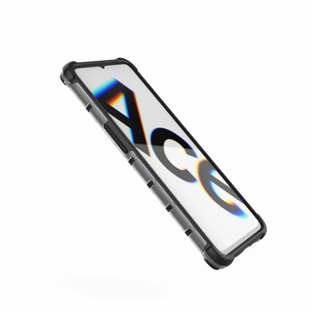 Для OPPO Realme X2 Pro Чехол Мягкий силиконовый гибридный противоударный защитный чехол на заднюю панель для realme x2 pro x2pro shell