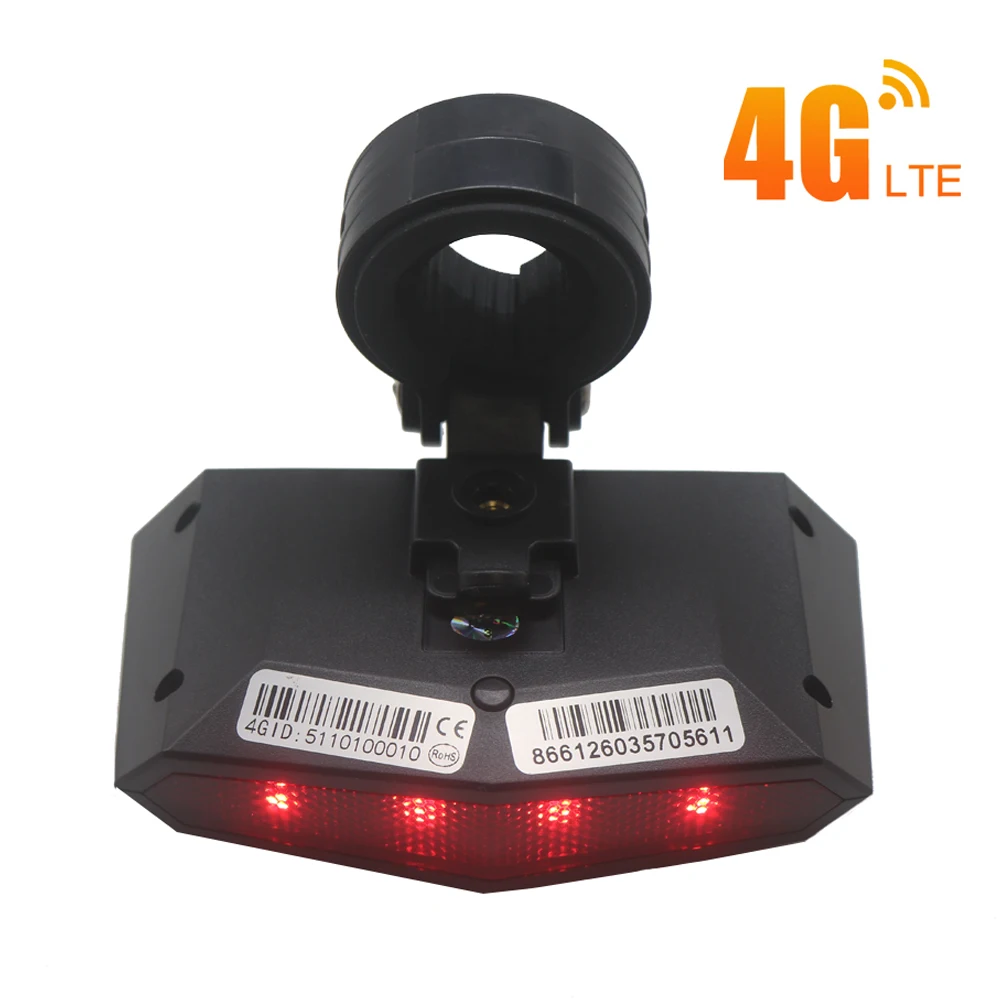 Global Support 4g Gps Tracker Bike Led Light Bicycle Gps Tracker 4g Gps
