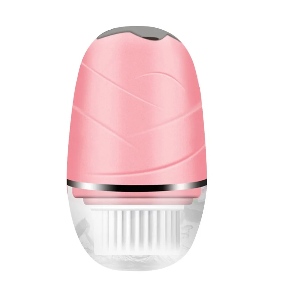 

Mini Portable Electric Rotary Face Cleanser USB Rechargeable Waterproof Soft Facial Cleasing Brush Beauty Instrument