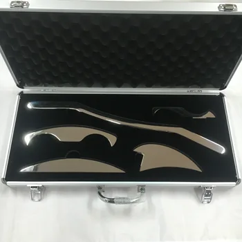 

Medical Fitness Stainless Steel Scraper Physical Therapy Fascia Knife Loose Muscle Meridian Massager 5pcs