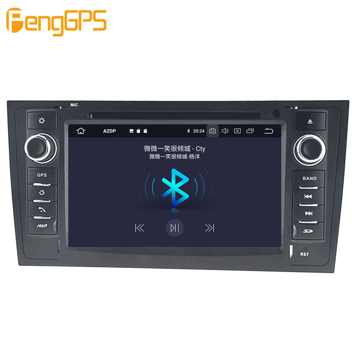 Автомобильный мультимедийный DVD-плеер на Android, GPS-радио для AUDI A6 4B C5 1997- 2004 2005, GPS-навигация, стерео видео головное устройство DSP, стерео-4