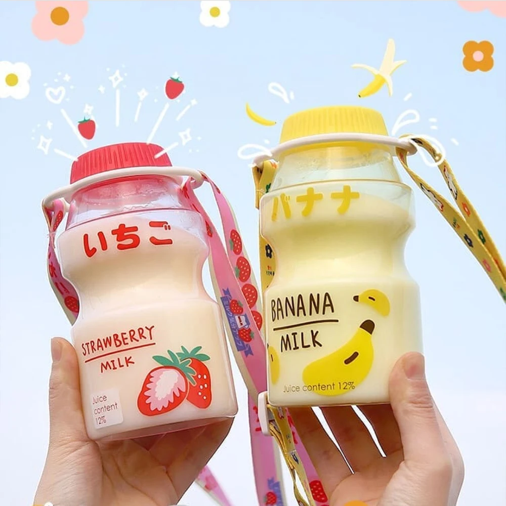 Water Bottle Plastic Water Bottle For Kids Girls 480ml