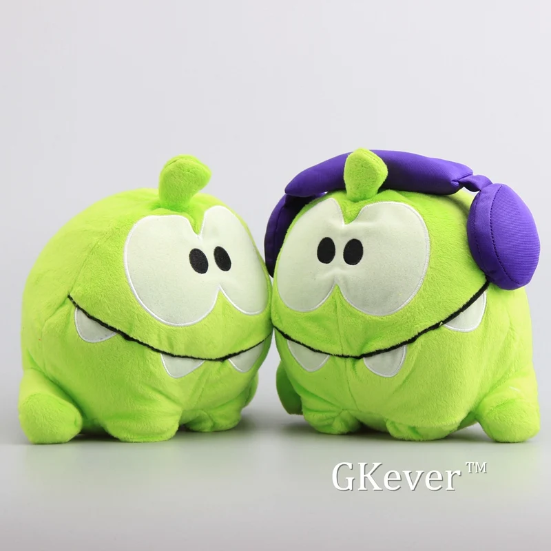 2 шт./компл. 20 см Kawaii Ом ном Лягушка Плюшевые игрушки Горячие игра перерезать веревку плюшевые игрушки куклы игрушки, детские мягкие Игрушки для маленьких детей Рождественский подарок на день рождения