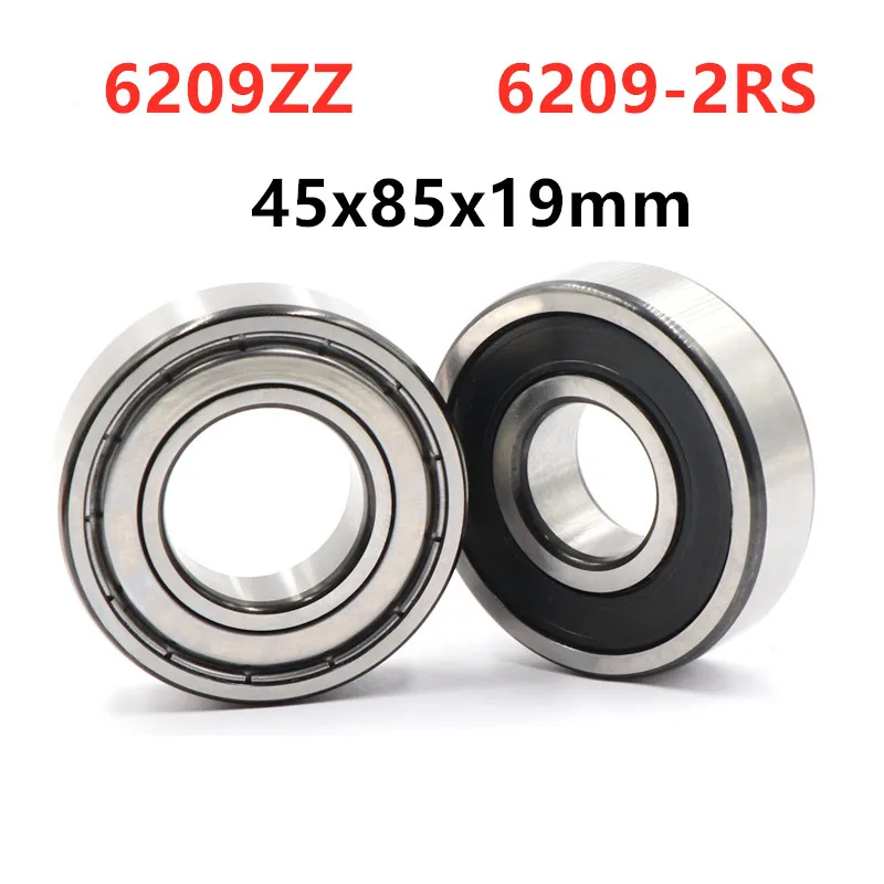

Радиальный шарикоподшипник 6209ZZ 6209 2RS, 45*85*19 мм, 6209 -2Z 6209RS, подшипники 45x85x19 мм, 4 шт.