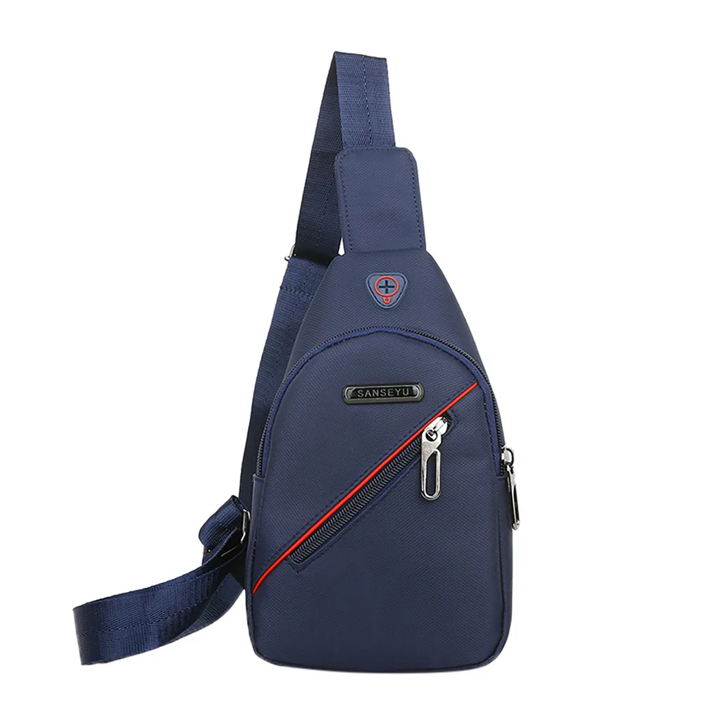 Нагрудная сумка для мужчин и женщин, Повседневная дикая сумка-мессенджер, сумка на плечо для путешествий