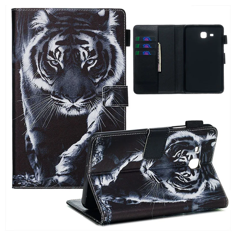 Чехол Tab A A6 T285 для Samusng Galaxy Tab A A6, 7,0 дюймов,, T280, SM-T280, SM-T285, откидной чехол для планшета, кожаный чехол с подставкой