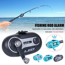 

Sensitive Electronic Fishing Bite Alarm Electronic Convenient Sound Light Alert For Day Night Fishing Outdoor Fishing Equipment
