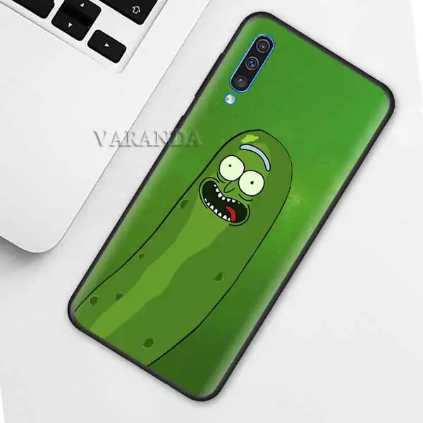 B06 Рик и Морти чехол для samsung A90 5G A50 A40 A30 S A80 A70 A10 A20 e A9 A7 A8 плюс Черный силиконовый чехол - Цвет: B06