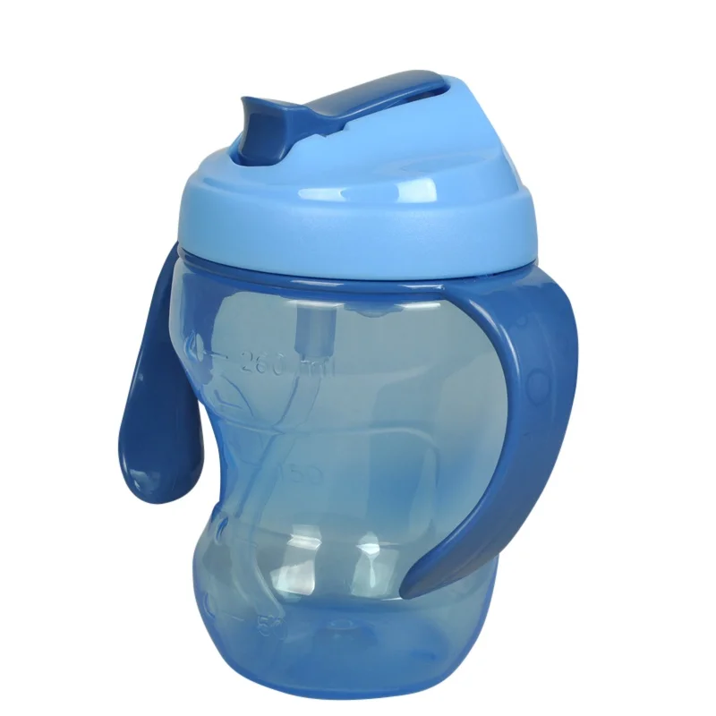 260ml G1 210/260/280/300/320/330/400/420 мл для обучения питью, Бутылки для воды для кормления, для младенцев, стильная футболка с изображением персонажей видеоигр герметичные чашки с ручками - Цвет: 260ml G1