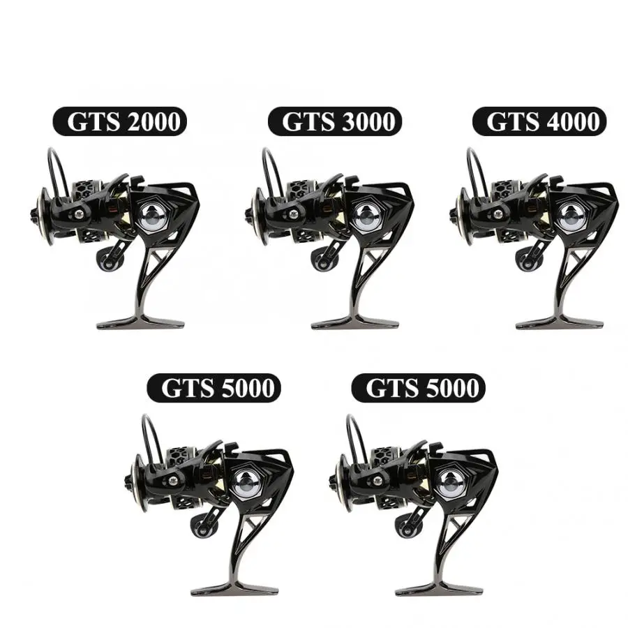 GTS 2000/3000/4000/5000/6000, кастинговые катушки вправо/влево, катушка для спиннинга, 4,9: 9BB рыболовное релейное приманки ABS металлический рыболовный инструмент