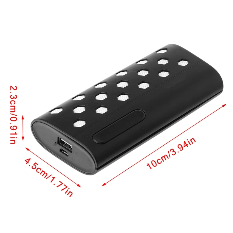 USB 2X18650 зарядное устройство держатель power Bank Box чехол для хранения DIY Kit X6HA