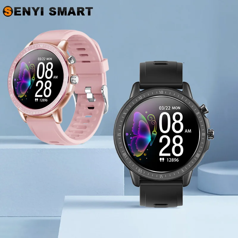 

Male And Female Models S02 Smart Watch Heart Rate Blood Pressure Sleep Monitoring Couple Remote Control Photo Couple Smart Watch