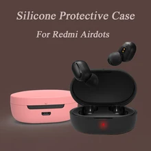 Vococal для Redmi Airdots чехол силиконовый чехол для наушников чехол для Xiaomi Redmi Air dots TWS Молодежная версия гарнитура беспроводной Чехол