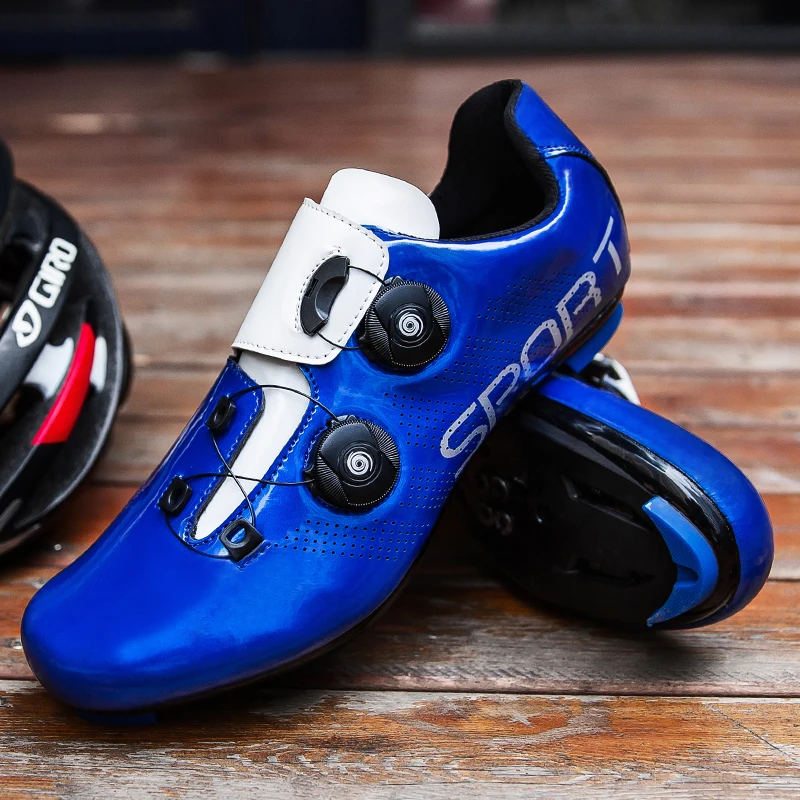 Professional Ultralight Cycling Shoes MTB Outdoor Breathable Self-Locking Bicycle Sneakers Men Racing Road Bike SPD Cleat Shoes