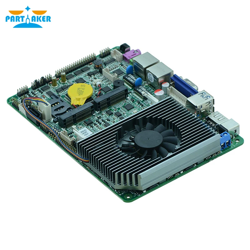 Partaker EPIC-N42 Celeron J1900 Quad Core 8GB Dual LAN 6*COM 4 Inch X86 Embedded Motherboard with LVDS