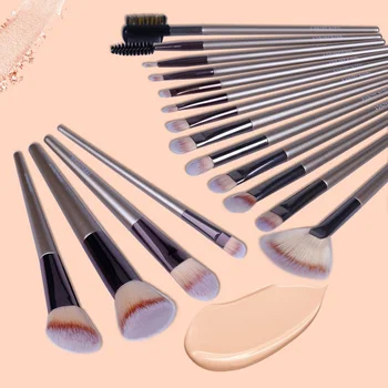 

16PCS/SET Makeup Brushes Foundation Powder Blush Eyeshadow Concealer Lip Eye Make Up Brush Cosmetic Beauty Tool Pincel Maquiagem