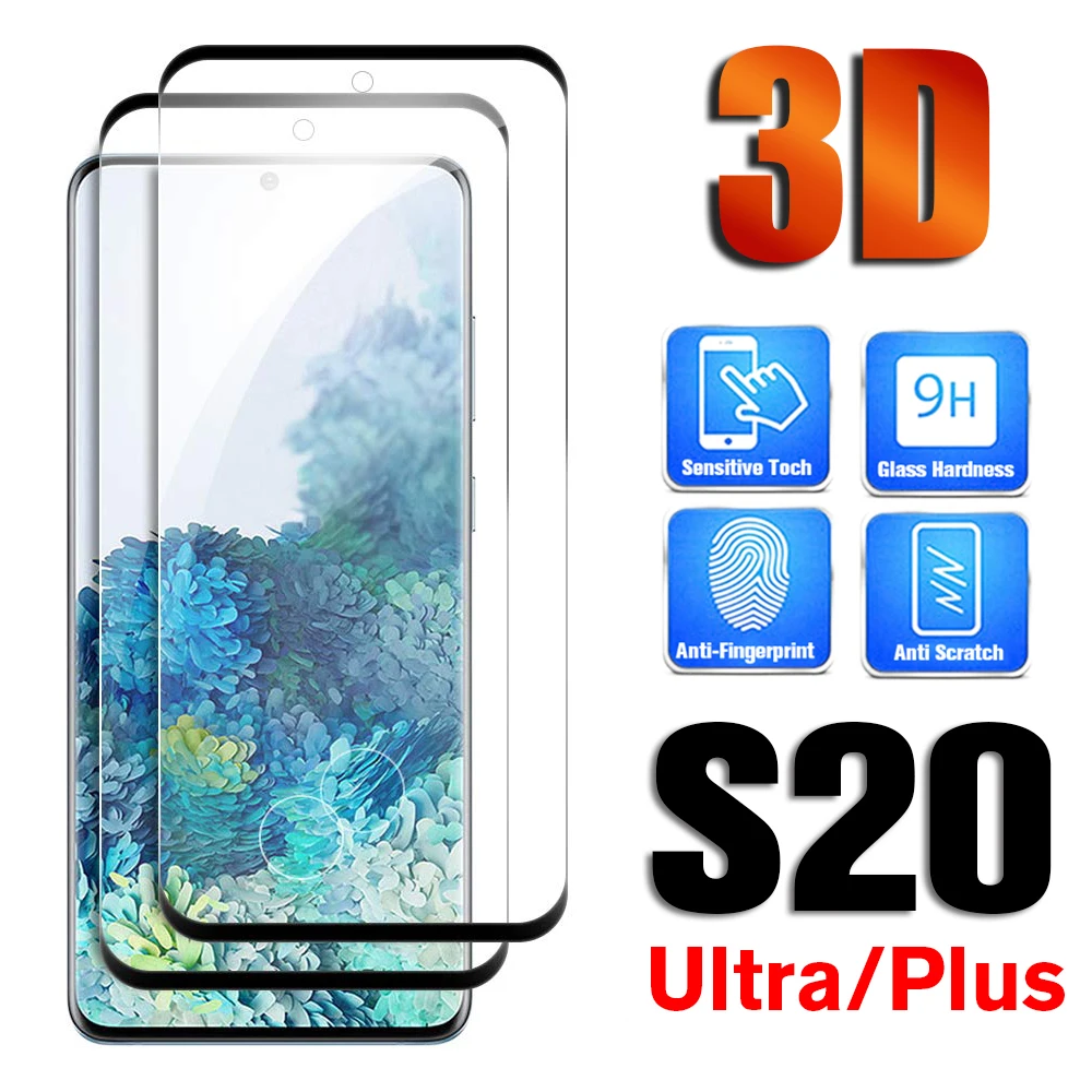 3D изогнутое закаленное стекло для Samsung Galaxy S20 Ultra S 20 Plus S20ultra S20plus полноэкранная