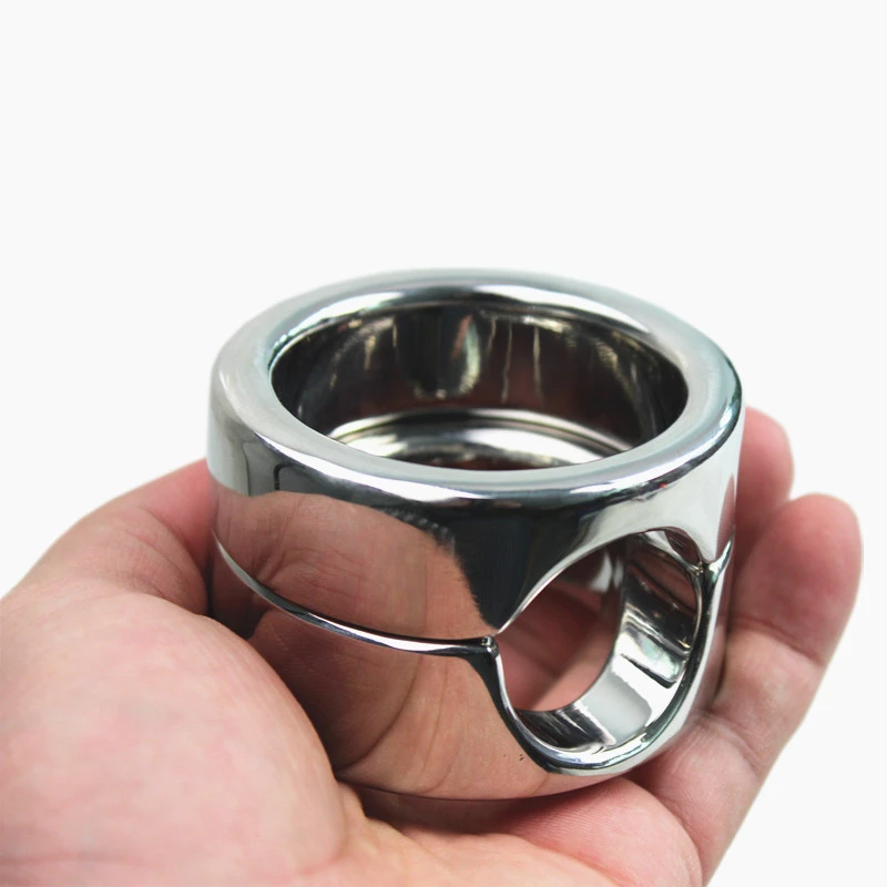 Metal Scrotum Pendant Ball Stretchers Testis Weight ring Penis Pendant Stainless Steel cock Lock Ring Sex Toys B2 2 128  photo photo