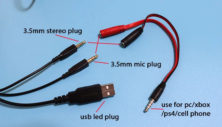 Игровые наушники & с микрофоном бренда Somic Original gamer 3 5 мм USB 301|Наушники и гарнитуры|
