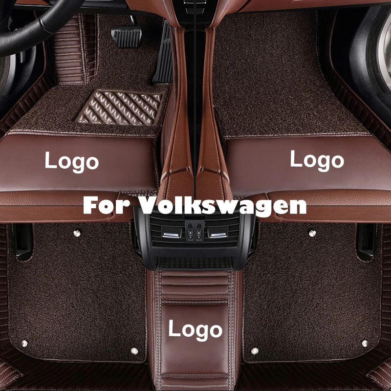 Изготовленный На Заказ автомобильный коврик специально для Volkswagen Golf 4 5 6 7 MK4 MK5 MK6 MK7 Passat CC Touran UP всепогодные коврики