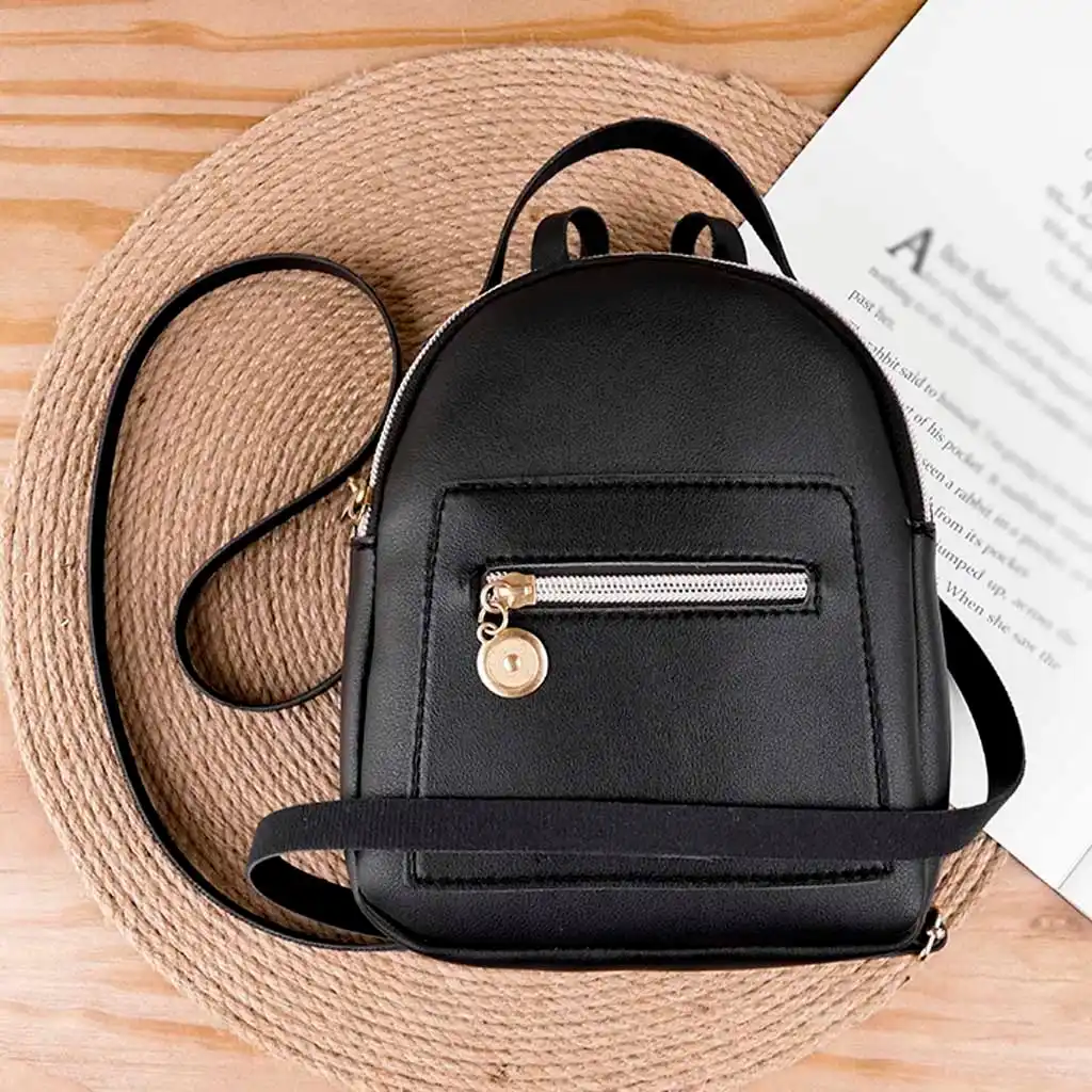 small soft leather backpack