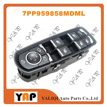 Переключатель Стеклоподъемника для FITPorsche Cayenne Macan Panamera 3.0L 3.6L 4.8L V6 V8 7PP959858MDML 7PP 959 858 R