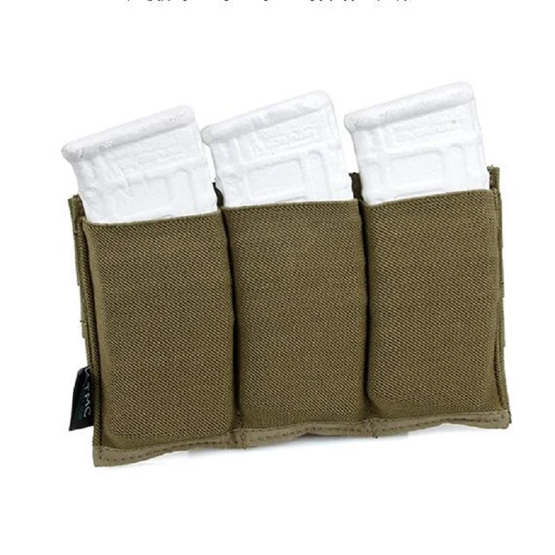 TMC2269-KK Tactical Magazine Pouch MOLLE Vest Belt Hunting Triple Bag