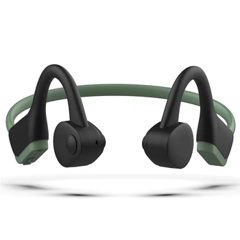 

Bone Conduction Earphone Bluetooth 5.0 Wireless Headphones with Microphone Handsfree for Cycling Running Driving Gym